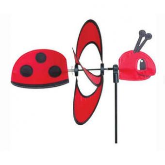 Petite spinner ladybug
