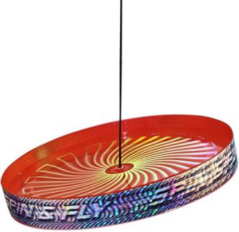 Spin & fly frisbee de jonglage rouge
