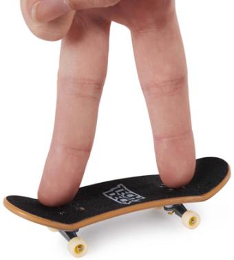 Tech Deck - Finger Skate - Pack de 4 Finger Skates Design Aleatoire