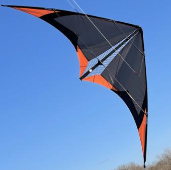 Spiderkites elektra grey / orange