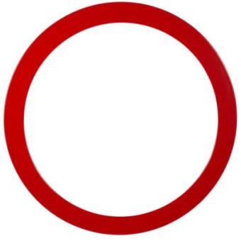 Mr babache anneau 40 cm rouge