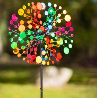 Girouette Metal Geante Kaleidoscope Duett