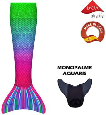Kuaki Mermaids Queue de Sirene Avec Monopalme Aquaris Capri