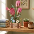 Green Slide - Puzzle 3D Fleurs - Bouquet de Tulipes - 75 Pieces